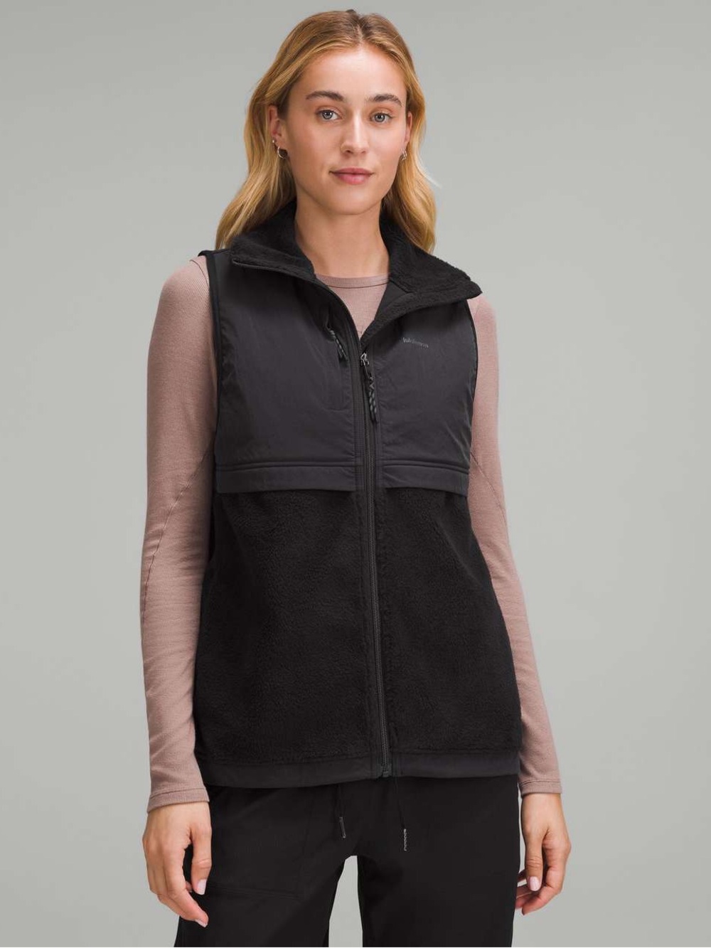 Lululemon Cinch-Hem Fleece Vest size 8